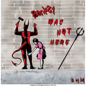 43013&colon; Banksy Hates Me &lpar;20th Century&rpar; Girl Frisking Dia
