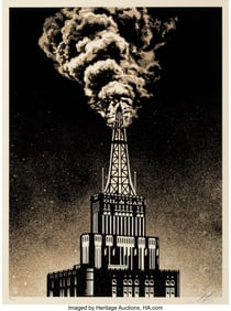 43091&colon; Shepard Fairey &lpar;b&period; 1970&rpar; Oil & Gas Building&comma; 201