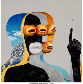43248&colon; Miguel Ángel Payano Jr&period; &lpar;b&period; 1980&rpar; Three Heads&colon; 