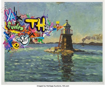 43322&colon; Martin Whatson &lpar;b&period; 1984&rpar; Lighthouse&comma; 2023 Giclé