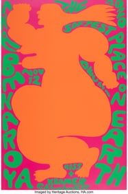 43017&colon; Ana Benaroya &lpar;b&period; 1986&rpar; Exhibition poster&comma; from T