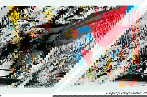 Mr. Brainwash (b. 1966) Batman vs. Superman, 201: Mr&period; Brainwash &lpar;b&period; 1966&rpar; Batman vs&period; Superman&comma; 2016 Screenprint in colors on Archival paper 24 x 36 inches &lpar;61&period;0 x 91&period;4 cm&rpar; &lpar;sheet&rpar;