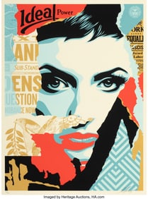 43098&colon; Shepard Fairey &lpar;b&period; 1970&rpar; Ideal Power&comma; 2017 Scree