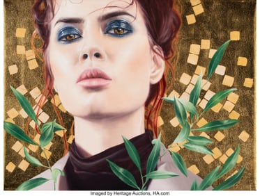 43260&colon; Karen Remsen &lpar;20th Century&rpar; Athena&comma; 2021 Oil wit