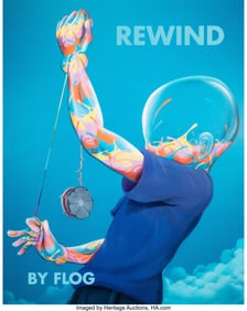 43103&colon; Flog &lpar;b&period; 1984&rpar; Rewind Exhibition Catalog&comma; 2023 O