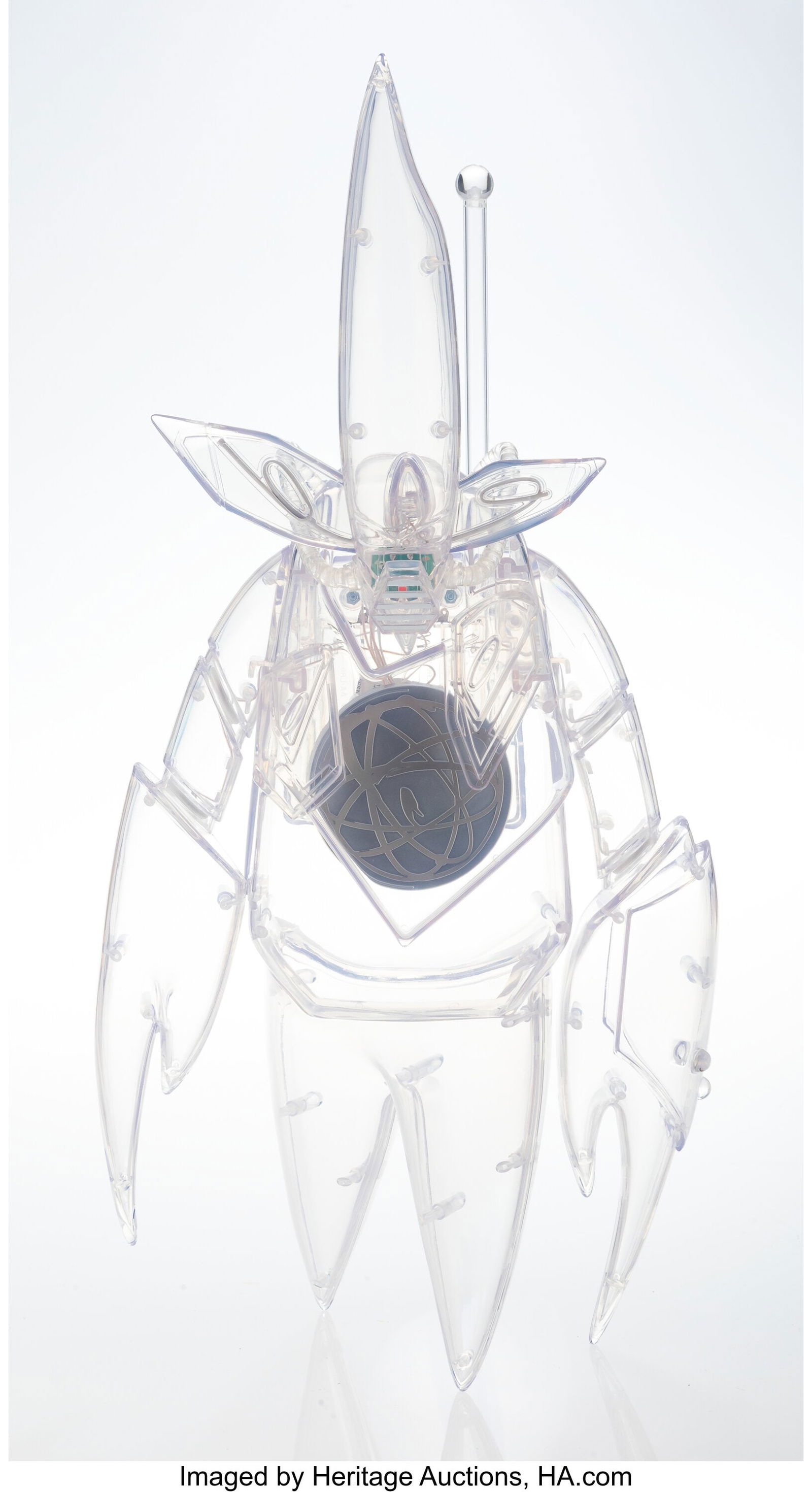 Futura (b. 1955) AV-003, 2024 ABS plastic with s: Futura (b. 1955) AV-003, 2024 ABS plastic with silver-plated paint 20 x 9-1/2 x 6-1/2 inches (50.8 x 24.1 x 16.5 cm) Produced by DDT and A