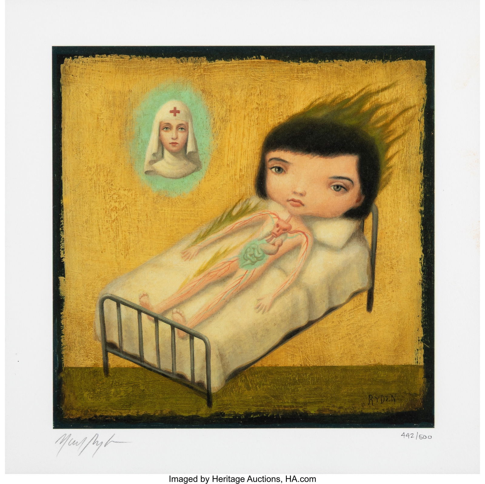 Mark Ryden (b. 1963) The Art of Mark Ryden: Anim: Mark Ryden (b. 1963) The Art of Mark Ryden: Anima Mundi, 2001 Hardcover book and giclée print in colors on wove paper 11-1/2 x 11-1/2 inches (29&period