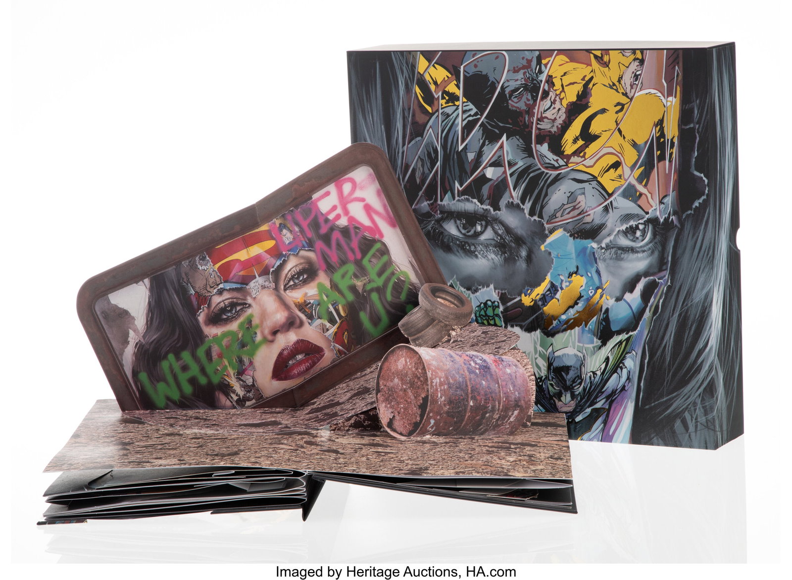 Sandra Chevrier (b. 1983) Cages - The Pop Up Boo: Sandra Chevrier (b. 1983) Cages - The Pop Up Book Special Edition, 2021 Pop-up hardcover book 11-1/2 x 9 inches (29.2 x 22.9 cm) A.P. T