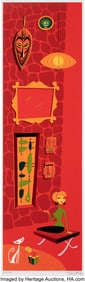 43273&colon; SHAG &lpar;b&period; 1962&rpar; The Gift&comma; 2002 Screenprint in col