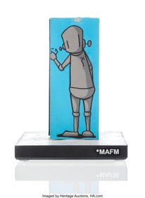 43044&colon; Chris RWK X MAFM Robot Pilar&comma; 2023 Acrylic and i