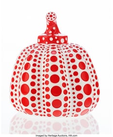 43190&colon; Yayoi Kusama &lpar;b&period; 1929&rpar; Pumpkin &lpar;Red&rpar;&comma; 2013 Paint
