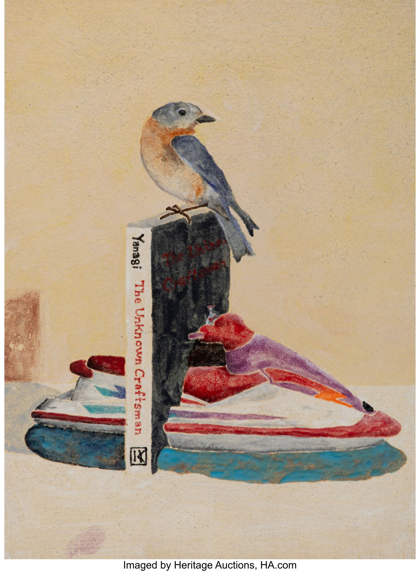 Gustav Hamilton (b. 1990) Seeing and Knowing, 20: Gustav Hamilton (b. 1990) Seeing and Knowing, 2019 Ceramic 17 x 12-3/4 x 1-3/4 inches (43.2 x 32.4 x 4.4 cm) Signed and dated on the rever