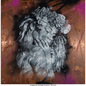 43280&colon; Snik &lpar;20th Century&rpar; We Begin&comma; 2022 Spray paint o