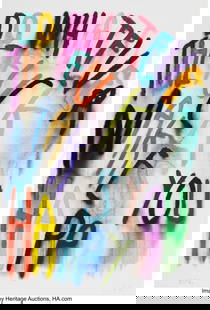 CB Hoyo (b. 1995) Do Whatever The Fuck Makes You: CB Hoyo &lpar;b&period; 1995&rpar; Do Whatever The Fuck Makes You Happy&comma; 2023 Gicl&eacute;e print in colors on Hahnemuhle Photo Rag paper 19 x 13 inches &lpar;48&period;3 x 33&period;0 cm&rpar;