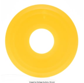 43283&colon; Josh Sperling &lpar;b&period; 1984&rpar; Donut Lamp &lpar;Orange&rpar;&comma; 202