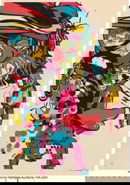 43135&colon; Paul Insect &lpar;b&period; 1971&rpar; Untitled &lpar;Test Print&rpar;&comma; 200