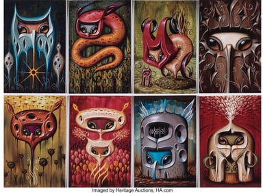 43197&colon; Jason Limon &lpar;20th Century&rpar; Untitled &lpar;eight works