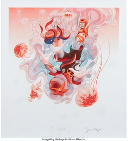 43136&colon; James Jean &lpar;b&period; 1979&rpar; Descendent VI&comma; 2024 Giclée