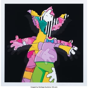 43137&colon; Jerkface &lpar;b&period; 1982&rpar; Ovaltine &lpar;Black&rpar;&comma; 2018 Giclé