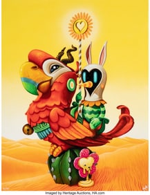 43062&colon; DULK &lpar;b&period; 1983&rpar; Soul Rider&comma; 2021 Giclée print in