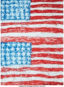 43203&colon; MADSAKI &lpar;b&period; 1974&rpar; Two Flags 2P&comma; 2018 Offset lith
