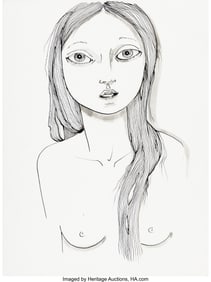 43205&colon; Tania Marmolejo &lpar;b&period; 1975&rpar; Untitled Watercolor an