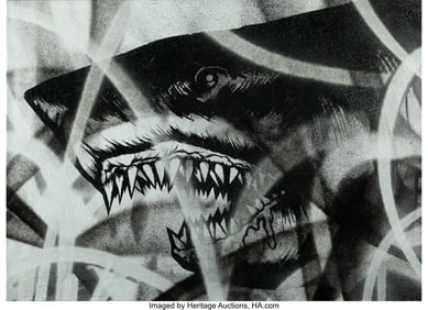 43292&colon; Shark Toof &lpar;20th Century&rpar; Untitled&comma; 2013 Acrylic