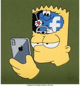 43072&colon; Ermsy &lpar;20th Century&rpar; Facebook&comma; 2020 Acrylic and 