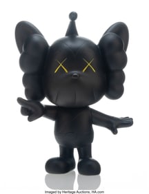 43150&colon; KAWS &lpar;b&period; 1974&rpar; JPP &lpar;Black&rpar;&comma; 2008 Painted cast vi