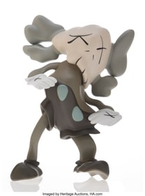 43151&colon; KAWS X Robert Lazzarini Companion &lpar;Brown&rpar;&comma; 2010 