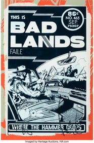 43076&colon; FAILE &lpar;b&period; 1975&rpar; This Is Bad Lands&comma; 2014 Screenpr