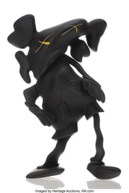43153&colon; KAWS X Robert Lazzarini Companion &lpar;Black&rpar;&comma; 2010 