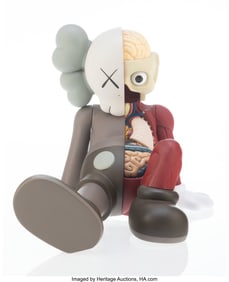43154&colon; KAWS &lpar;b&period; 1974&rpar; Resting Place &lpar;Brown&rpar;&comma; 2012 Paint