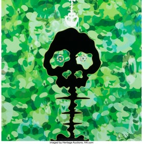 43218&colon; Takashi Murakami &lpar;b&period; 1962&rpar; Time - Camouflage Mos
