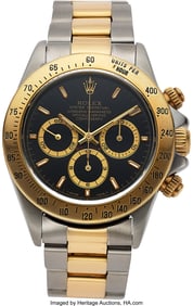 12043&colon; Rolex Daytona Reference 16523 Two Tone Wristwatc