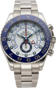 12032&colon; Rolex Yachtmaster II "Blued Hands" Reference 116