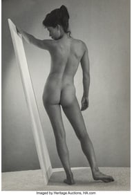 39057&colon; Ruth Bernhard &lpar;American&comma; 1905-2006&rpar; At the Mirro