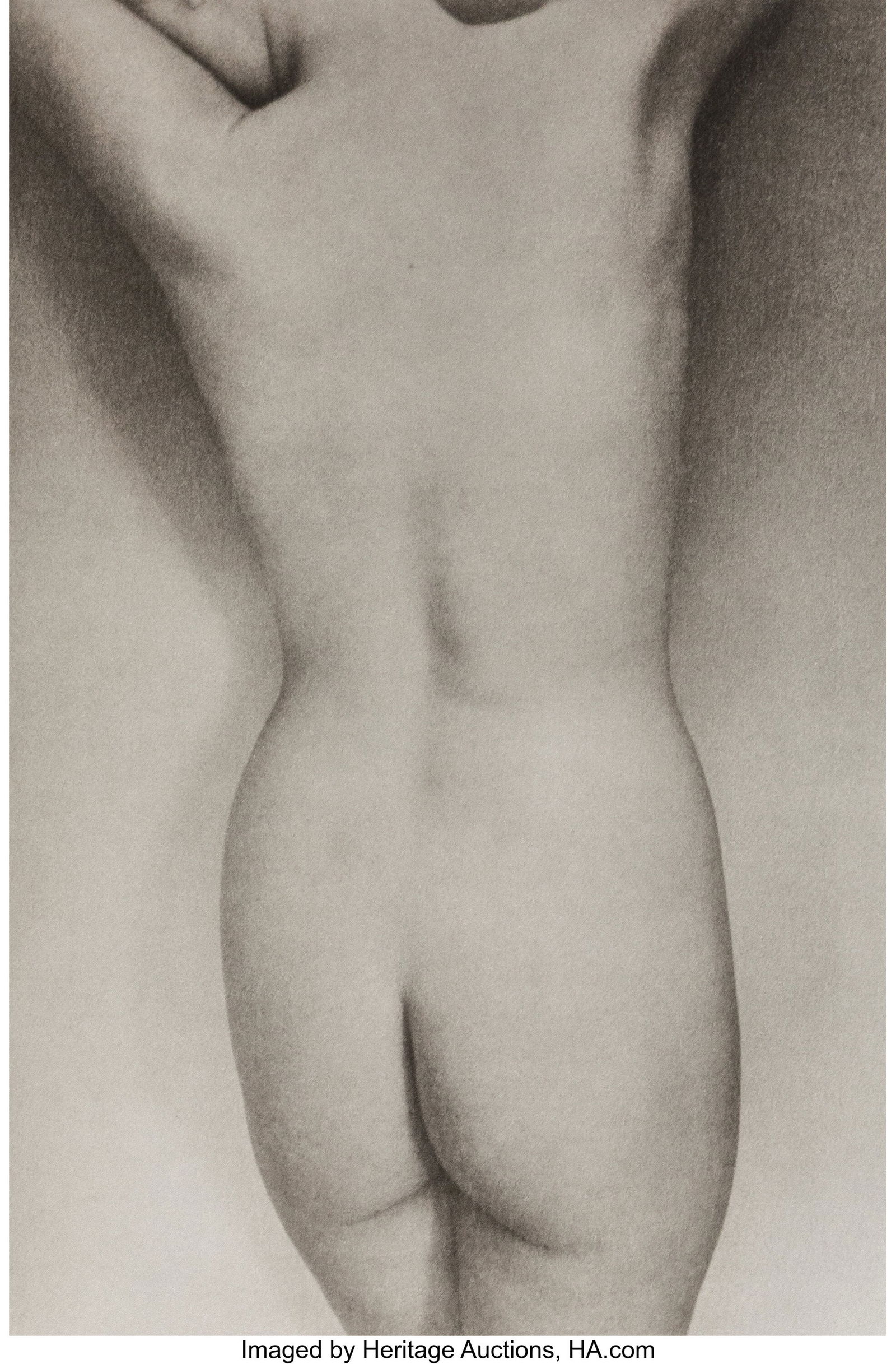 Sheila Metzner (American, b. 1939) Man Ray Nude: Sheila Metzner (American, b. 1939) Man Ray Nude (from the Year of Tibet Portfolio I) , 1986 Platinum Palladium print, printed 1990 12-7/8 x 8-5/8 i