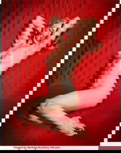Tom Kelley (American, 1914-1984) Marilyn Monroe,: Tom Kelley &lpar;American&comma; 1914-1984&rpar; Marilyn Monroe&comma; Pose &num;6 &lpar;from Red Velvet series&rpar;&comma; 1949 Digital pigment print&comma; printed later 20-1&sol;4 x 16 inches &lpa