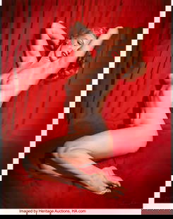 Tom Kelley (American, 1914-1984) Marilyn Monroe,: Tom Kelley &lpar;American&comma; 1914-1984&rpar; Marilyn Monroe&comma; Pose &num;10 &lpar;from Red Velvet series&rpar;&comma; 1949 Digital pigment print&comma; printed later 20-1&sol;4 x 16 inches &lp