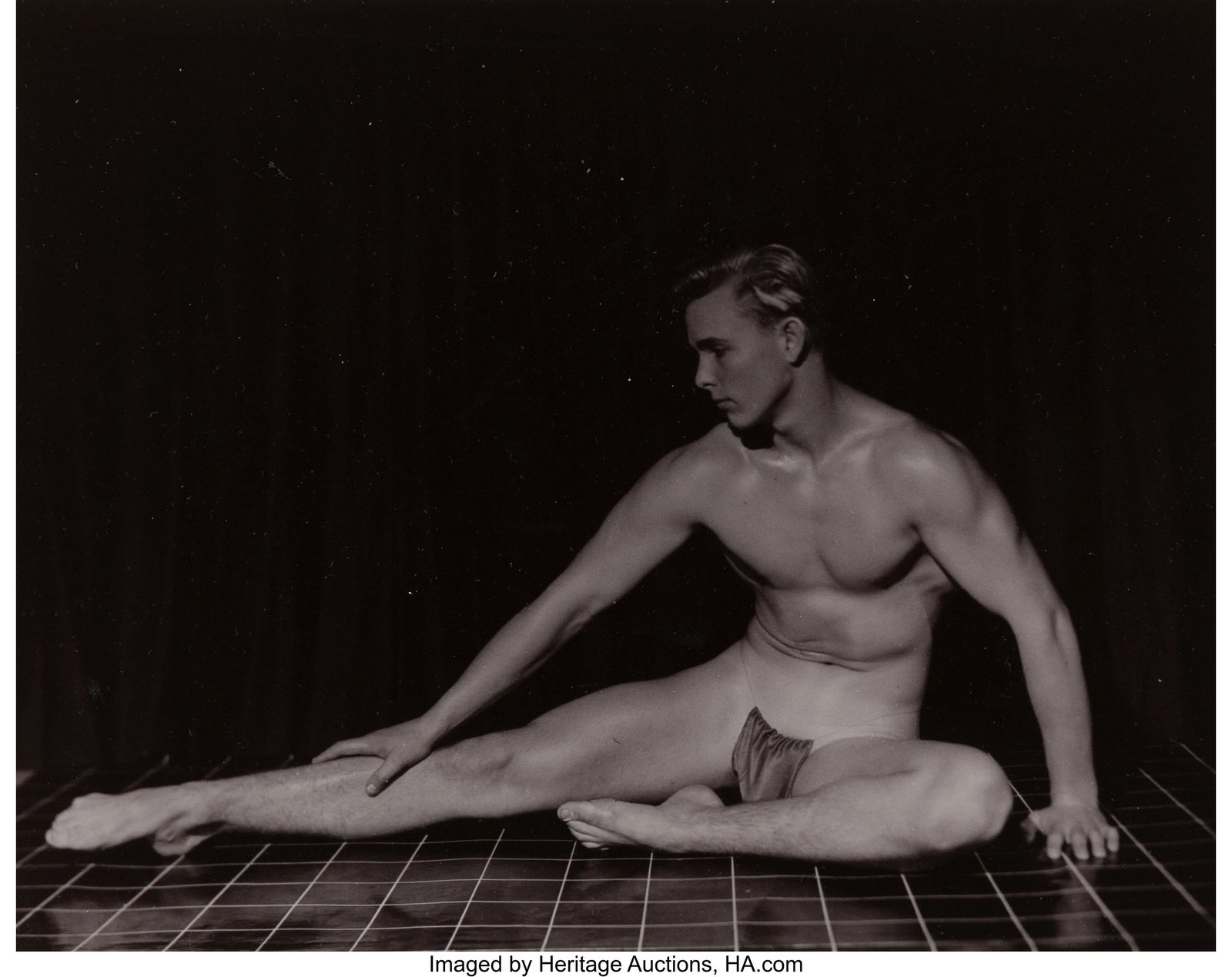 Bob Mizer (American, 1922-1992) Untitled (Male M: Bob Mizer (American, 1922-1992) Untitled (Male Model), circa 1940s Gelatin silver print 7-3/8 x 9-1/2 inches (18.7 x 24.1 cm) (imag