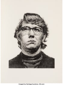 41031: Chuck Close (1940-2021) Keith IV - State II, 197