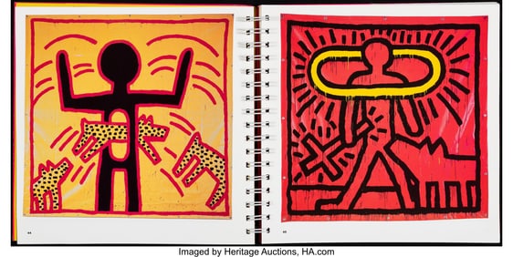 41022: After Keith Haring (1958-1990) Exhibition Catalo