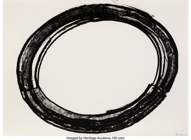 41036: Richard Serra (1939-2024) Double Ring II, 1972 L