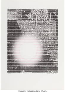 Sigmar Polke (1941-2010) Die Treppe von Cannes,: Sigmar Polke (1941-2010) Die Treppe von Cannes, 2000 Offset lithograph in colors on wove paper 27-1/2 x 19-1/2 inches (69.8 x 49.5 cm) (sheet)
