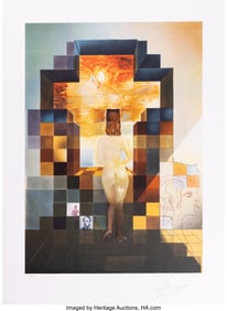 41028: Salvador Dali (1904-1989) Lincoln in Dalivision,