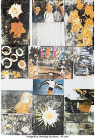 41013: Robert Rauschenberg (1925-2008) Charms Against H