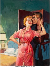 18105: American Artist (20th Century) Tap Softly on My
