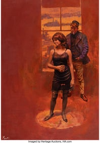 18089: James Avati (American, 1912-2005) A Stretch on t