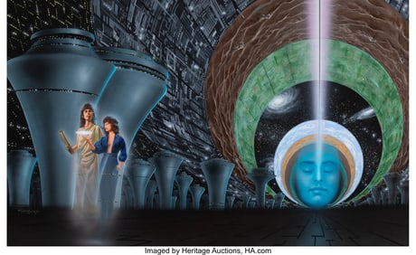 18038: Ron Miller (American, b. 1947) Eternity book cov